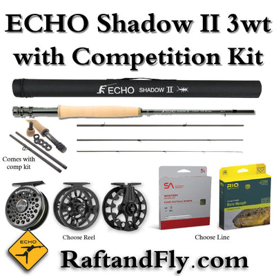 Echo Shadow 3wt euro nymph outfit sale