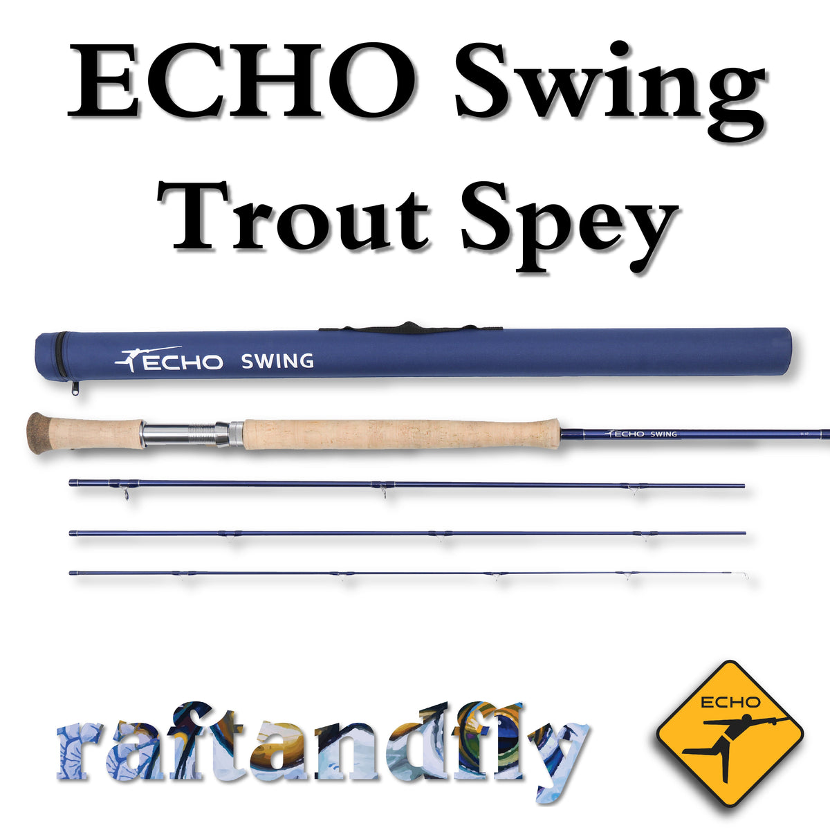 Echo Swing 3wt Trout Spey 3110-4