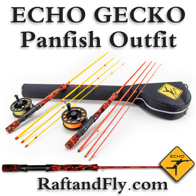 Echo Gecko Panfish kids fly rod outfit kit sale