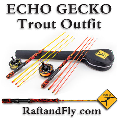 Echo Gecko Trout 5wt fly rod outfit