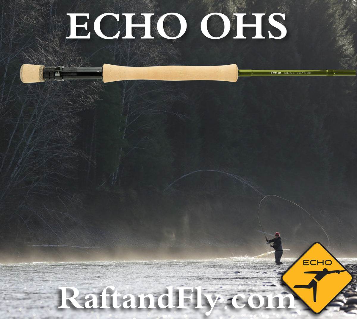 Echo Prime 8'10 8wt Fly Rod