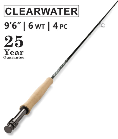 Orvis Clearwater 6wt 9'6" fly rod sale