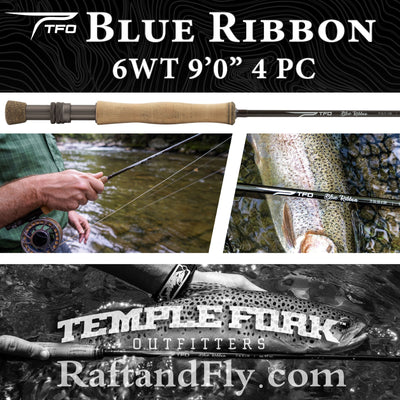 TFO Blue Ribbon 6wt fly rod sale