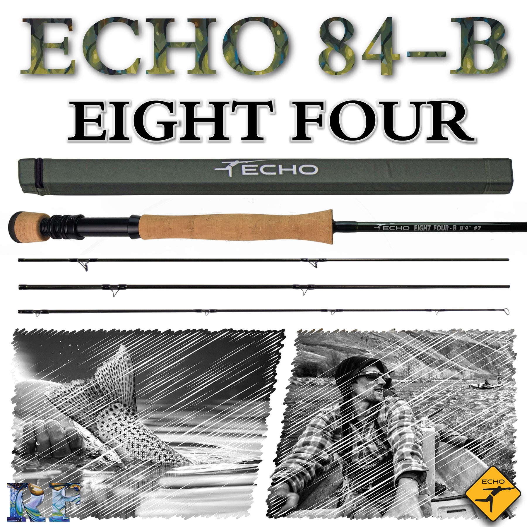 Echo 84-B 6wt 8'4 – Raft & Fly Shop