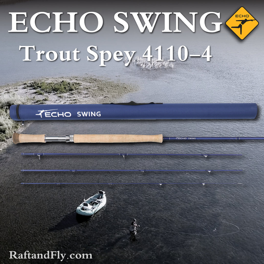 【ECHO】SWING 13’6 #8 Echo Swing Spey Fly Rod | Mad River Outfitters