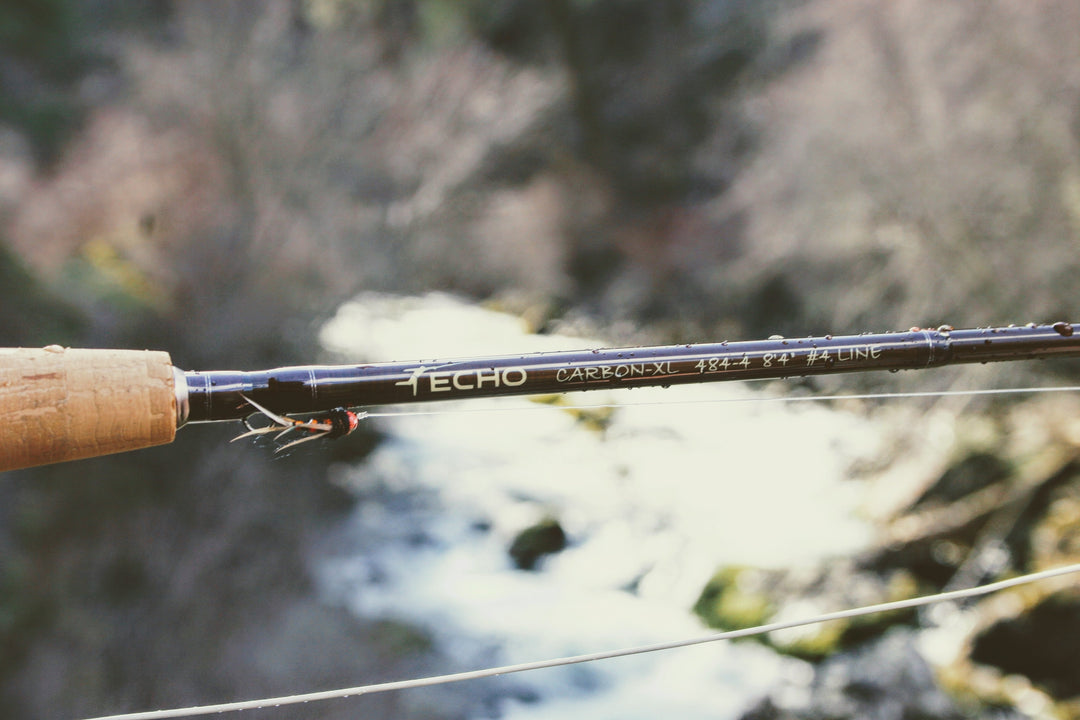 フライロッド　ECHO CARBON-XL 484-4 ♯4LINE Echo Carbon XL 4WT 8'4