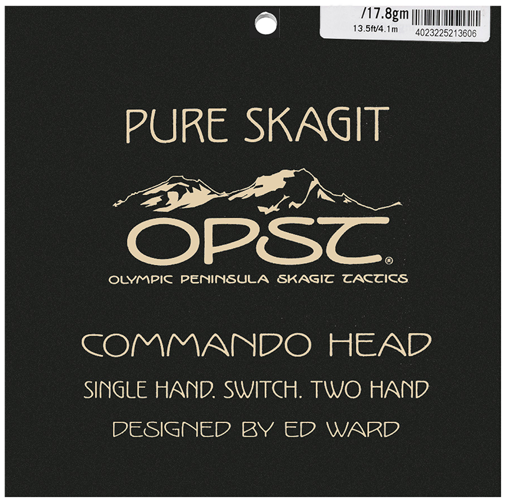 OPST Commando Head 300gr ＋ Sink Tip 60gr スカジット エド・ワード