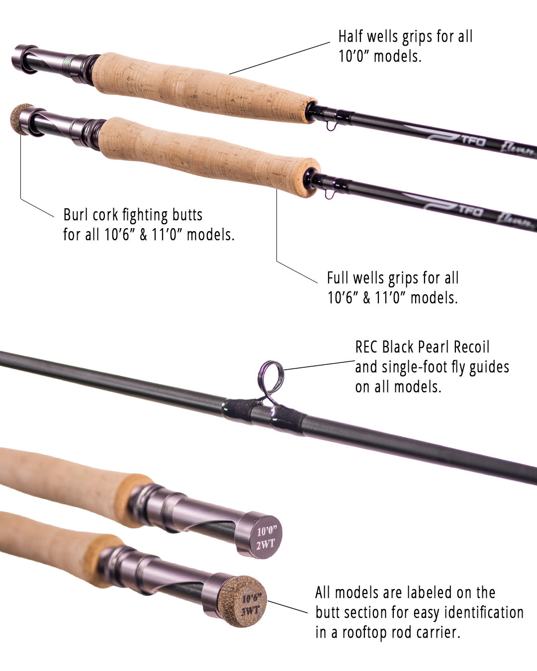 TFO Elevare 3wt 10'6" Fly Rod Raft & Fly Shop TFO Elevare 3wt 10'6" Fly Rod Raft & Fly Shop