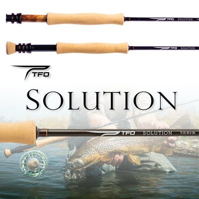 TFO Solution 3wt 8' Fly Rod – Raft & Fly Shop