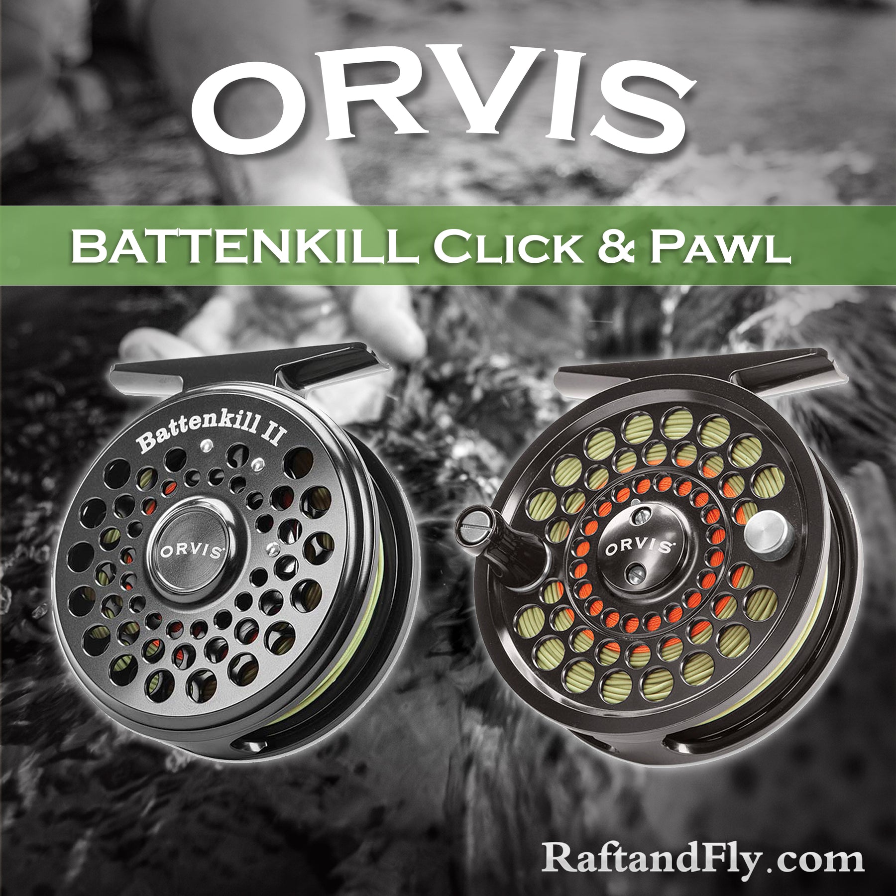 Orvis Battenkill Click Reel: I Silver