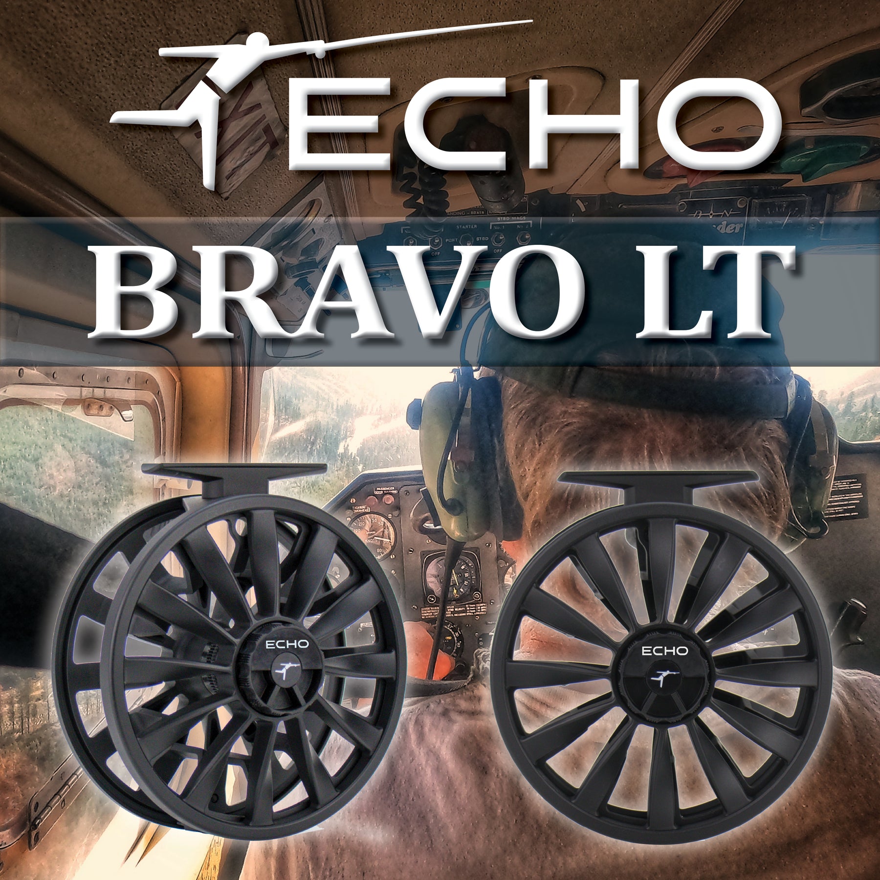 Echo Bravo LT Fly Reel 8/10wt – Raft & Fly Shop