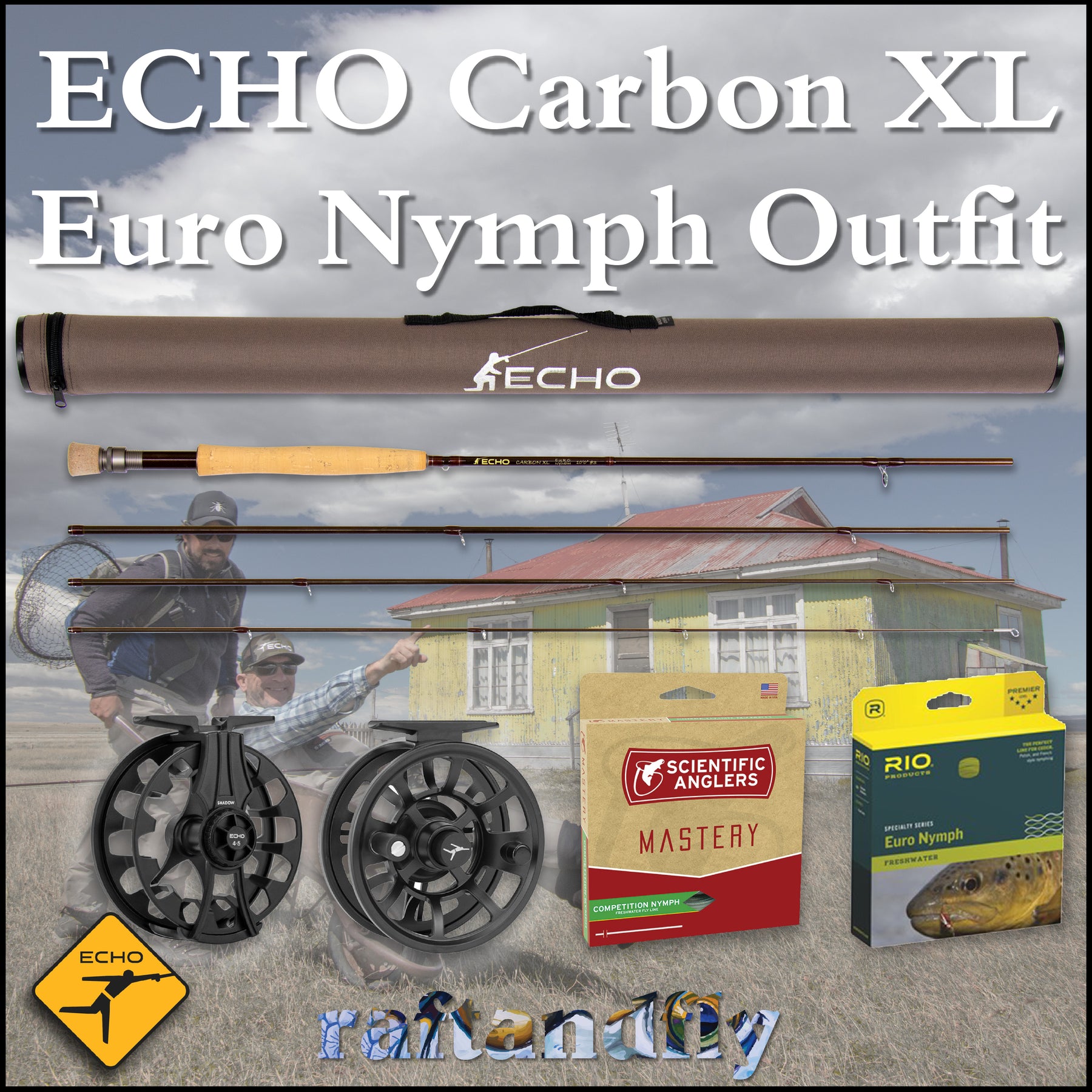 Echo Carbon XL 4 Piece Fly Rod in Canada - Tyee Marine Campbell River,  Vancouver Island, BC, Canada