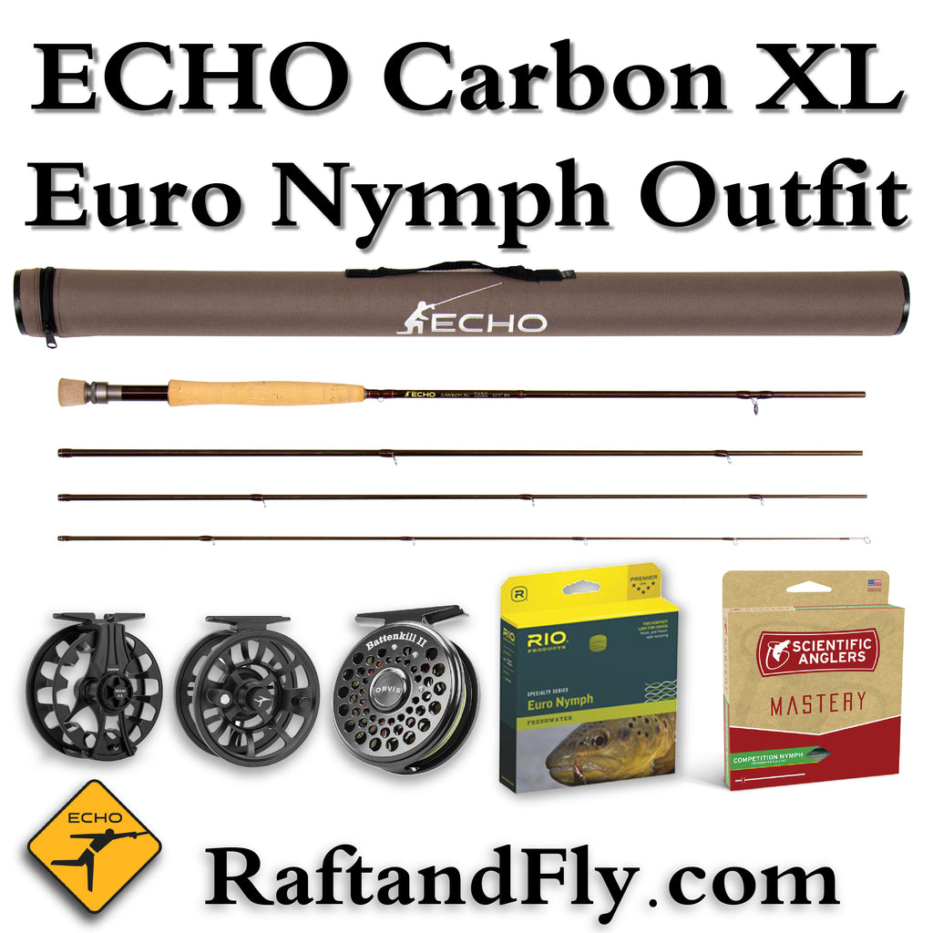 ECHO CARBON XL-- EURO NYMPH FLY ROD - Total Outfitters