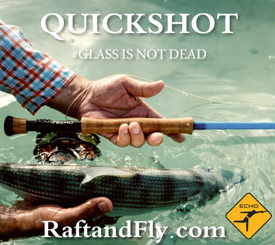 ECHO BAG Quickshot glass fly rod sale $279