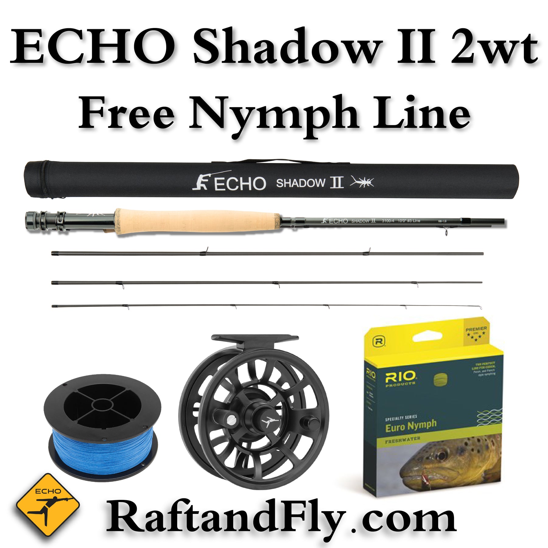 Euro Nymph – Tagged 2wt– Raft & Fly Shop
