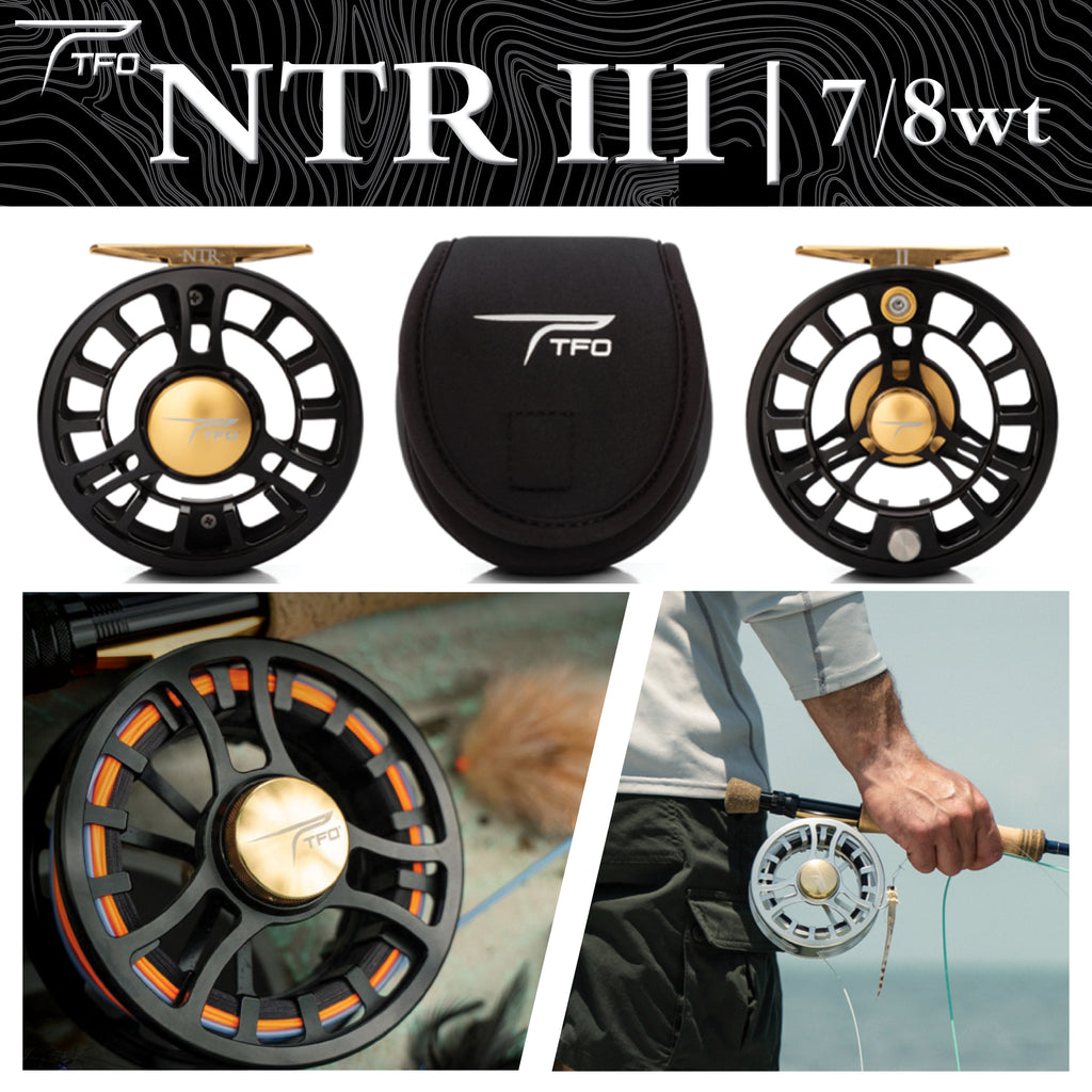 TFO TFR NTR III BG Black 7/8wt Fly Reel – Raft & Fly Shop