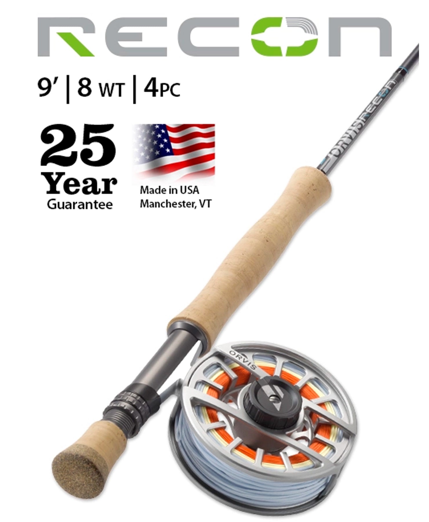 Orvis Recon 8wt 9'0 Saltwater – Raft & Fly Shop