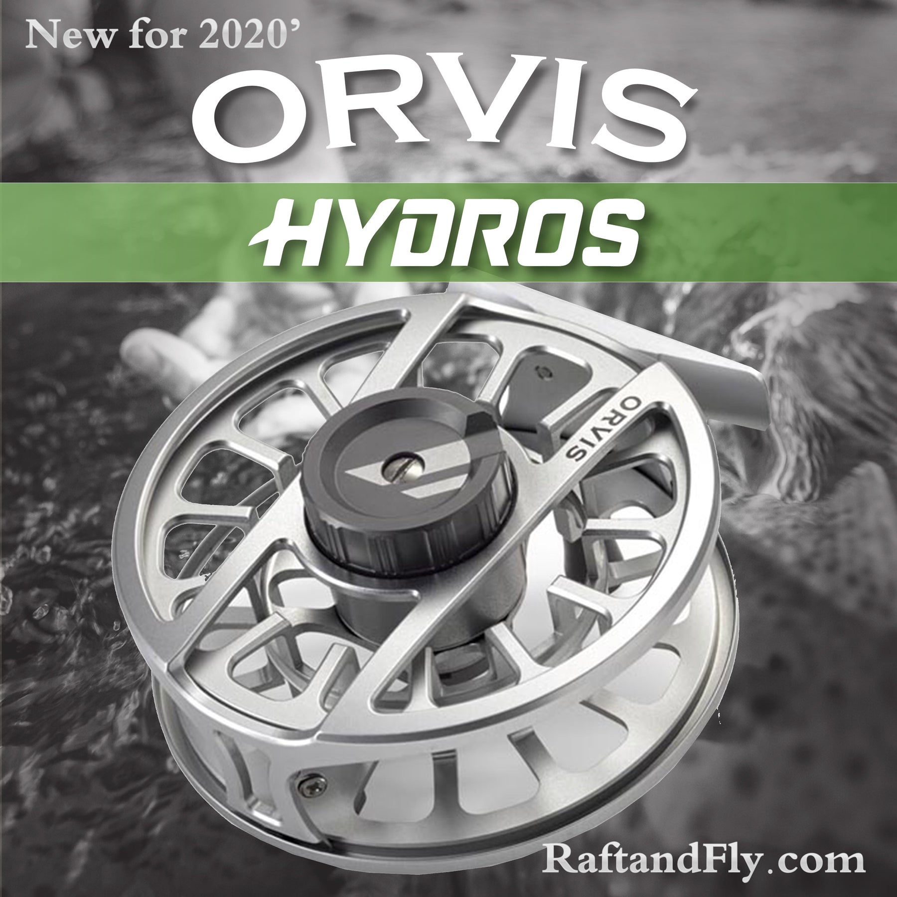 Orvis Hydros IV Fly Reel 7-9wt Silver – Raft & Fly Shop