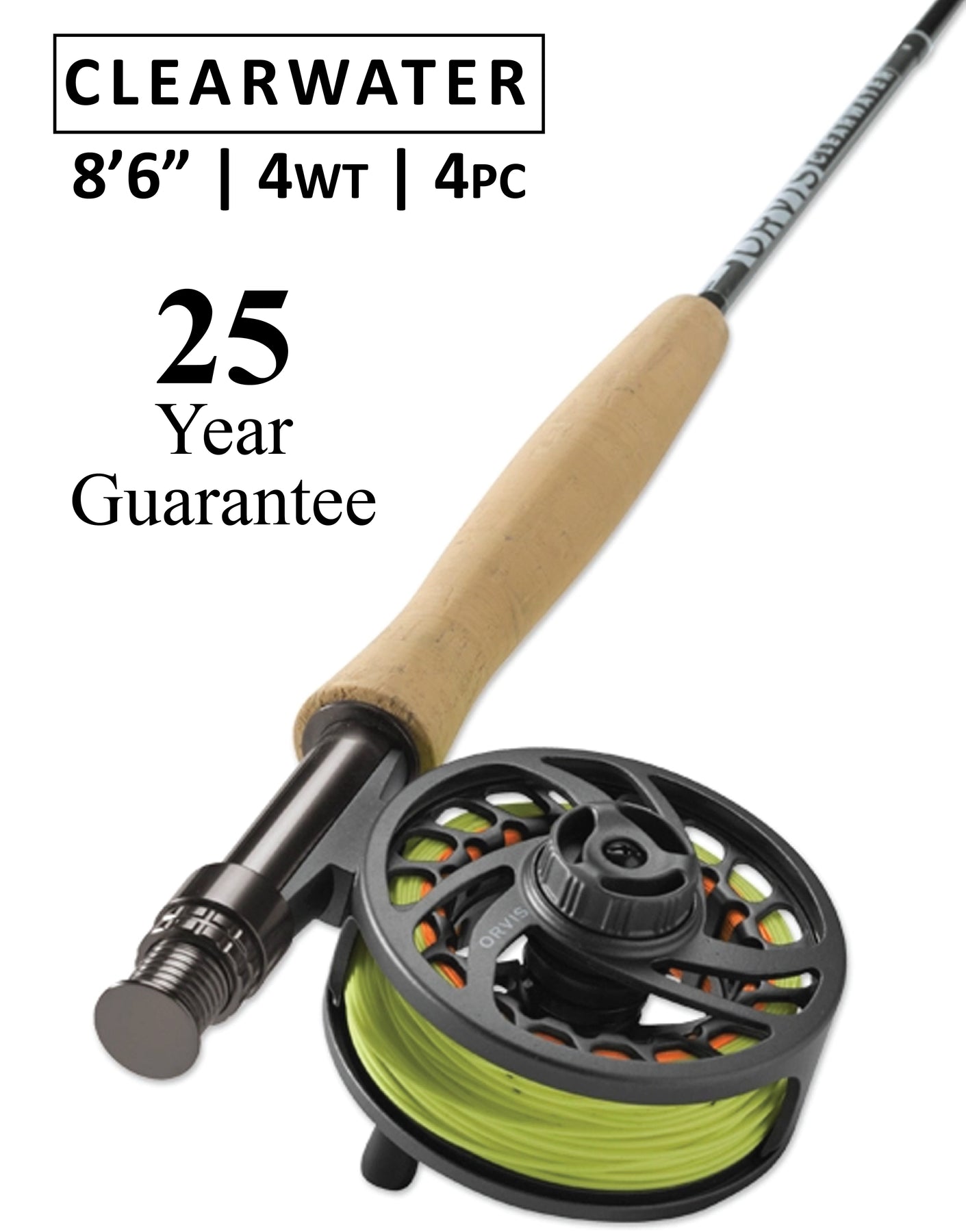 Orvis Clearwater 4wt 8'6 – Raft & Fly Shop