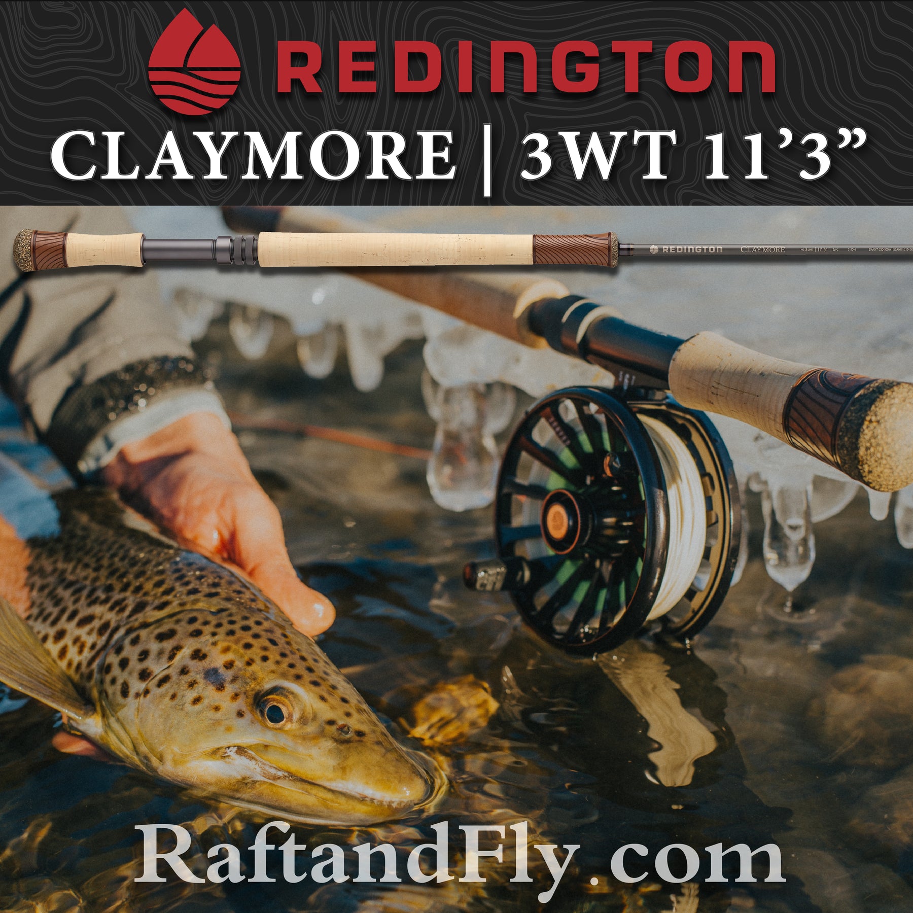 Redington 3wt Reel Redington Euro Nymph II Field Kit Fly Fishing Rod Reel Line Combo Redington 3wt Reel Redington Euro Nymph II Field Kit Fly Fishing Rod Reel Line Combo