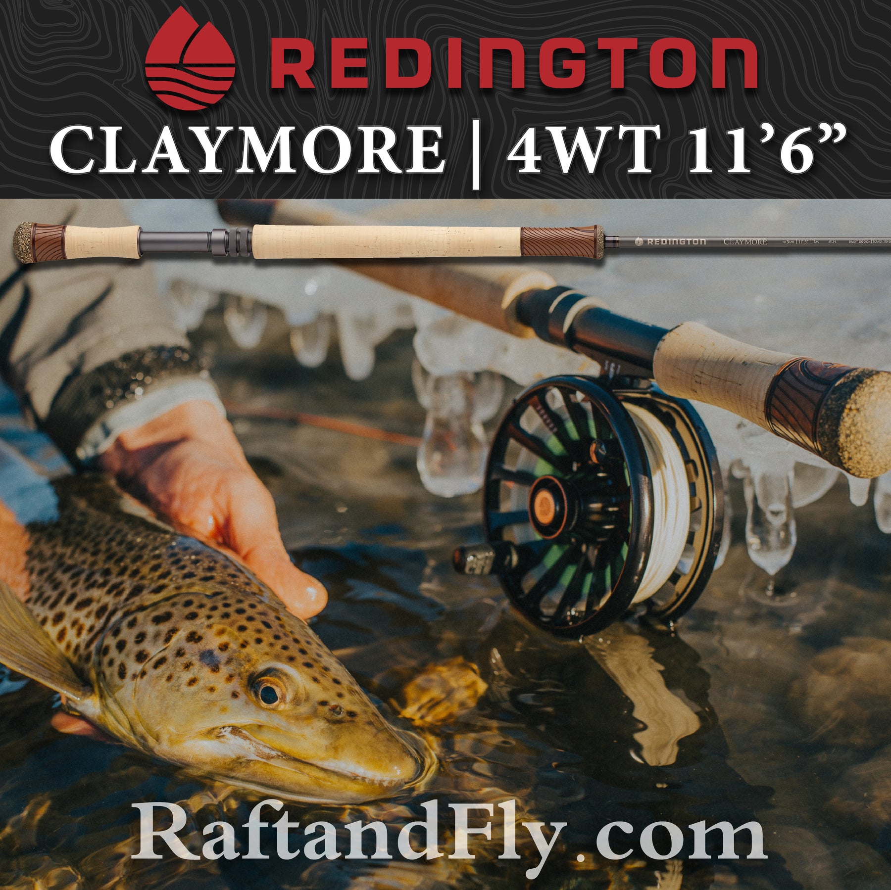 Redington Claymore Trout Spey 4wt 11'6 – Raft & Fly Shop