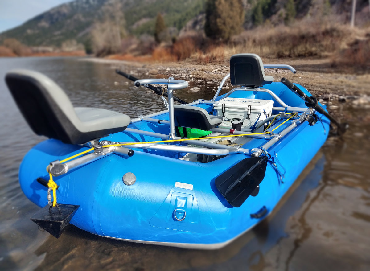 Nrs Rafts Fly Fish Rocky Mountain Rafts 13' SB-130 w/NRS Fishing Frame Raft Package – Raft ...