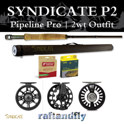 Syndicate P2 Pipeline Pro 2wt euro nymph outfit