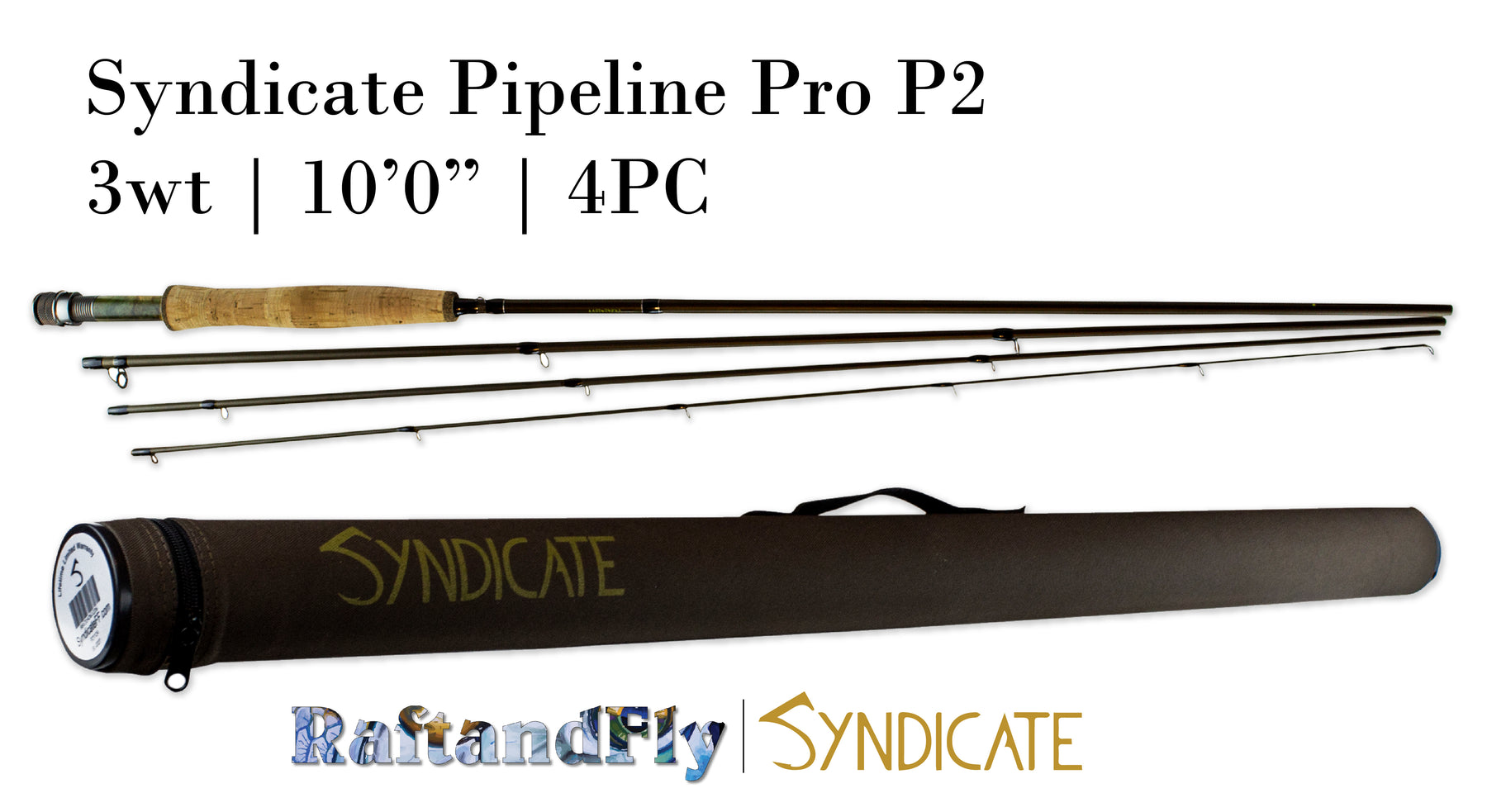 Syndicate P2 Pipeline Pro 3wt 10'0 – Raft & Fly Shop
