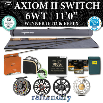 TFO Axiom II Switch 6wt outfit sale