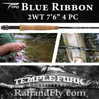 TFO Blue Ribbon 2wt fly rod sale