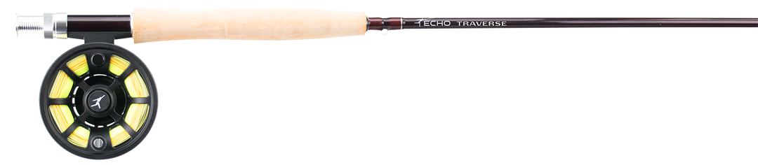 echo fly rod and reel combos Echo Traverse Kit 8wt 9'0